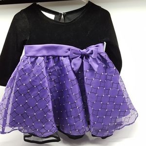 Little girls Purple Dress size 12 months